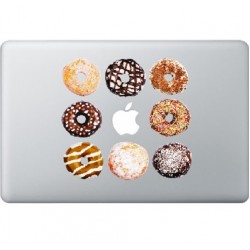 Donuts Macbook Aufkleber